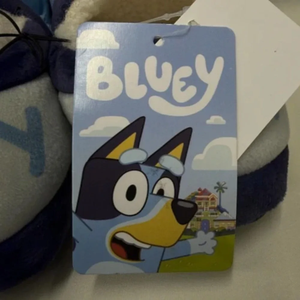 Bluey 3D Youth Slippers Ludo Studio Size 13/1 NWT